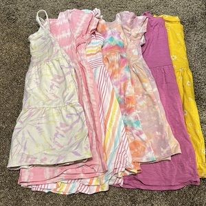 Colorful Kids Dresses Set